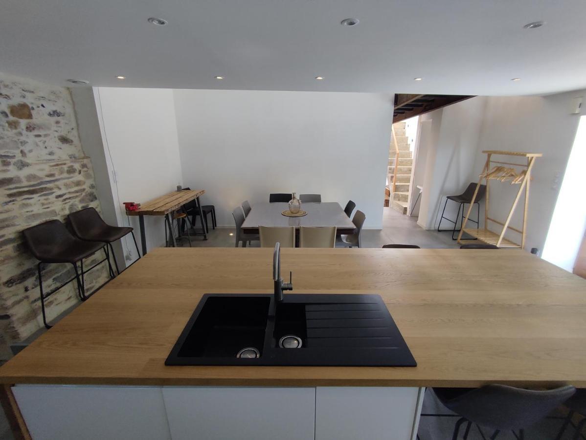 Bains-sur-Oust Conviviale - Longere Lumineuse - Charme & Nature מראה חיצוני תמונה